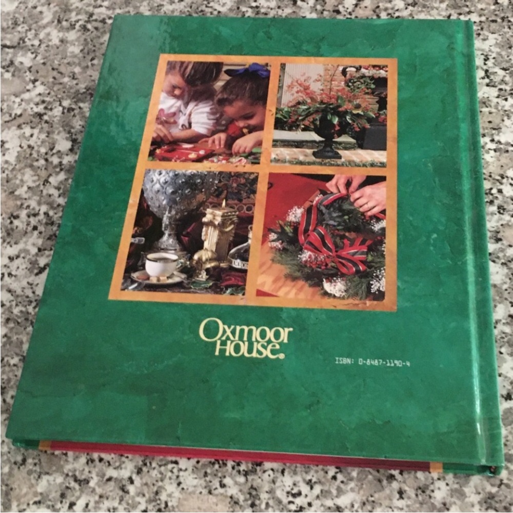 1994 Christmas with Southern Living craft book cookbook hardcover Oxmoor House - Picture 6 of 9